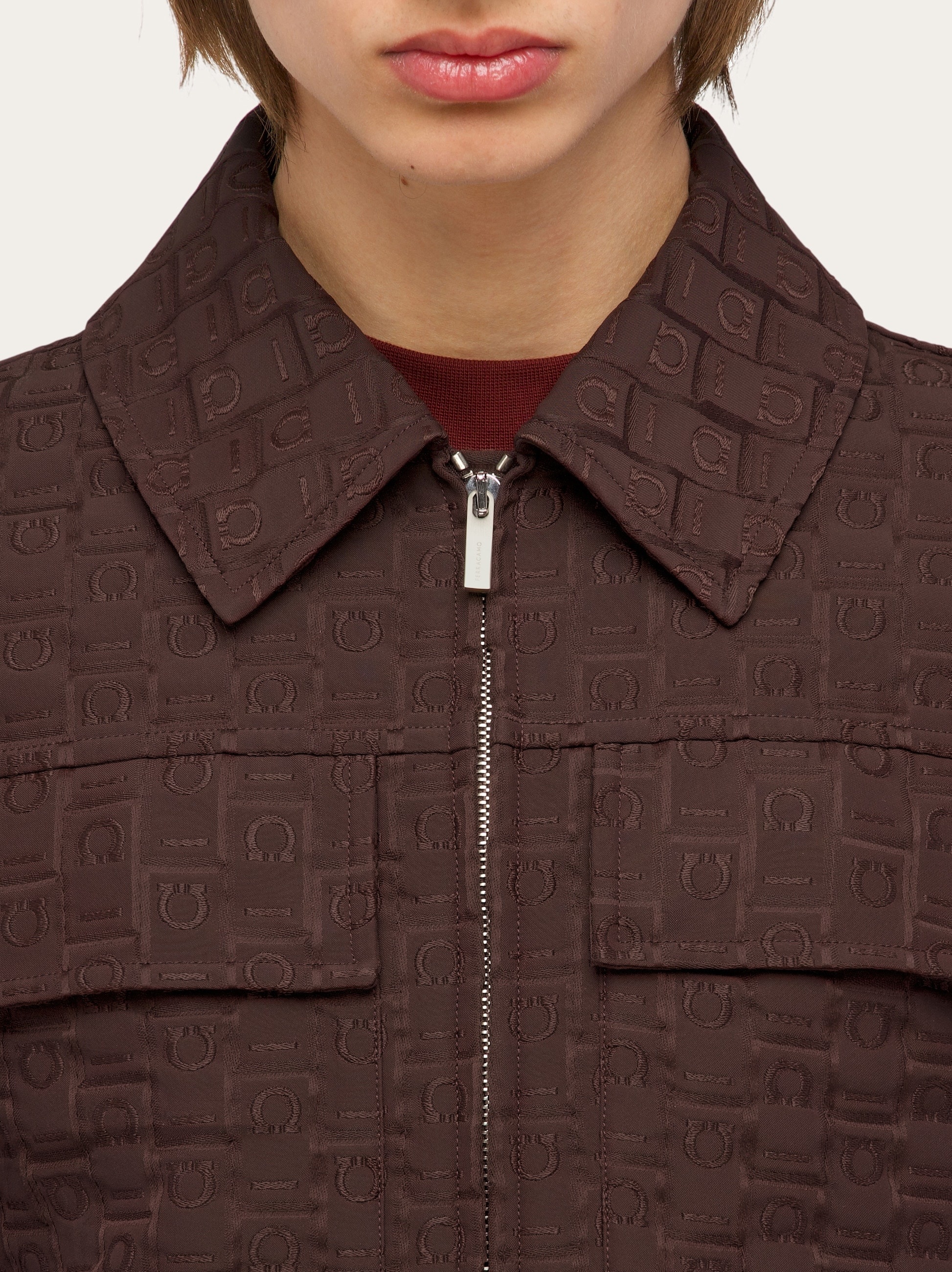Ferragamo Monogram blouson - 5