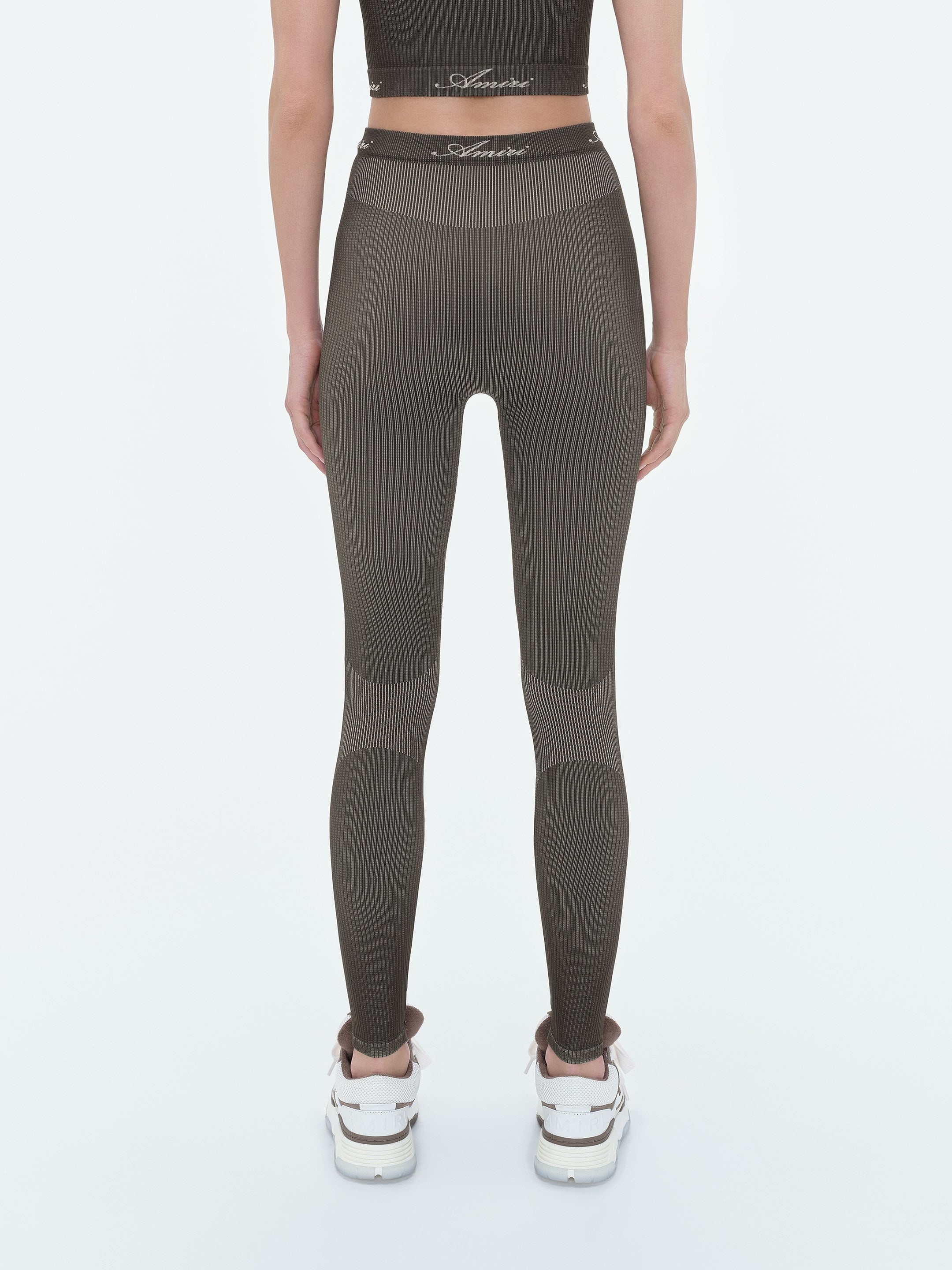 RIBBED SEAMLESS LEGGINGS - 5