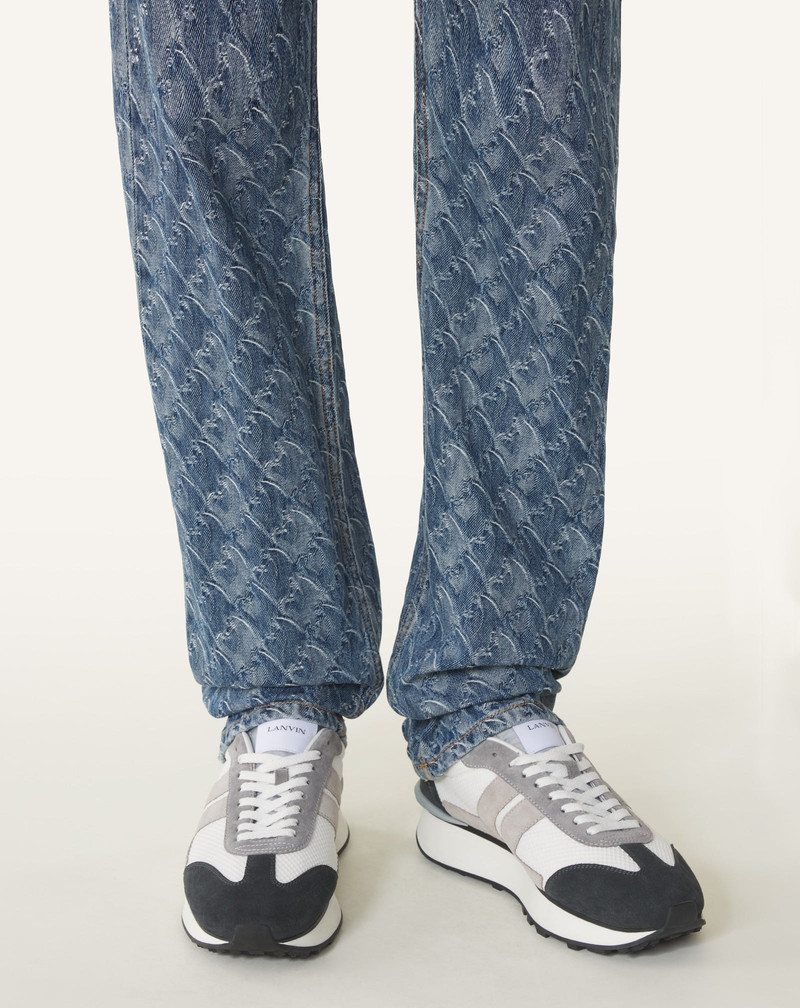 BUMPR SNEAKERS IN MESH AND BRUSHED SUEDE 7