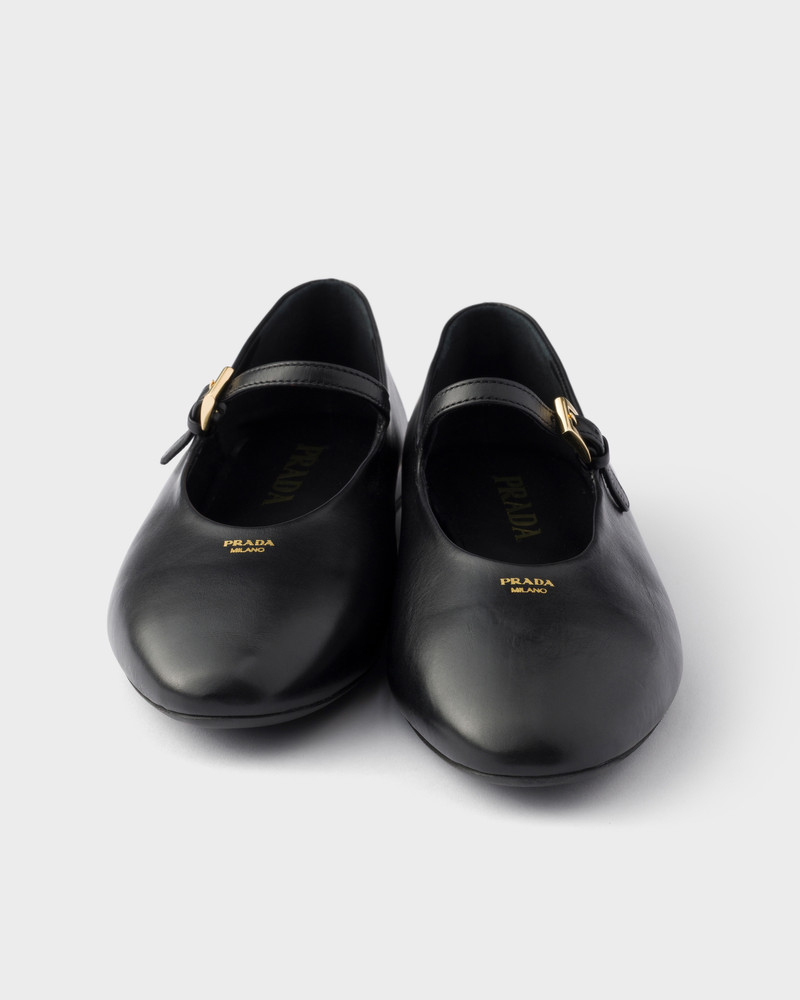 Leather ballerinas 6