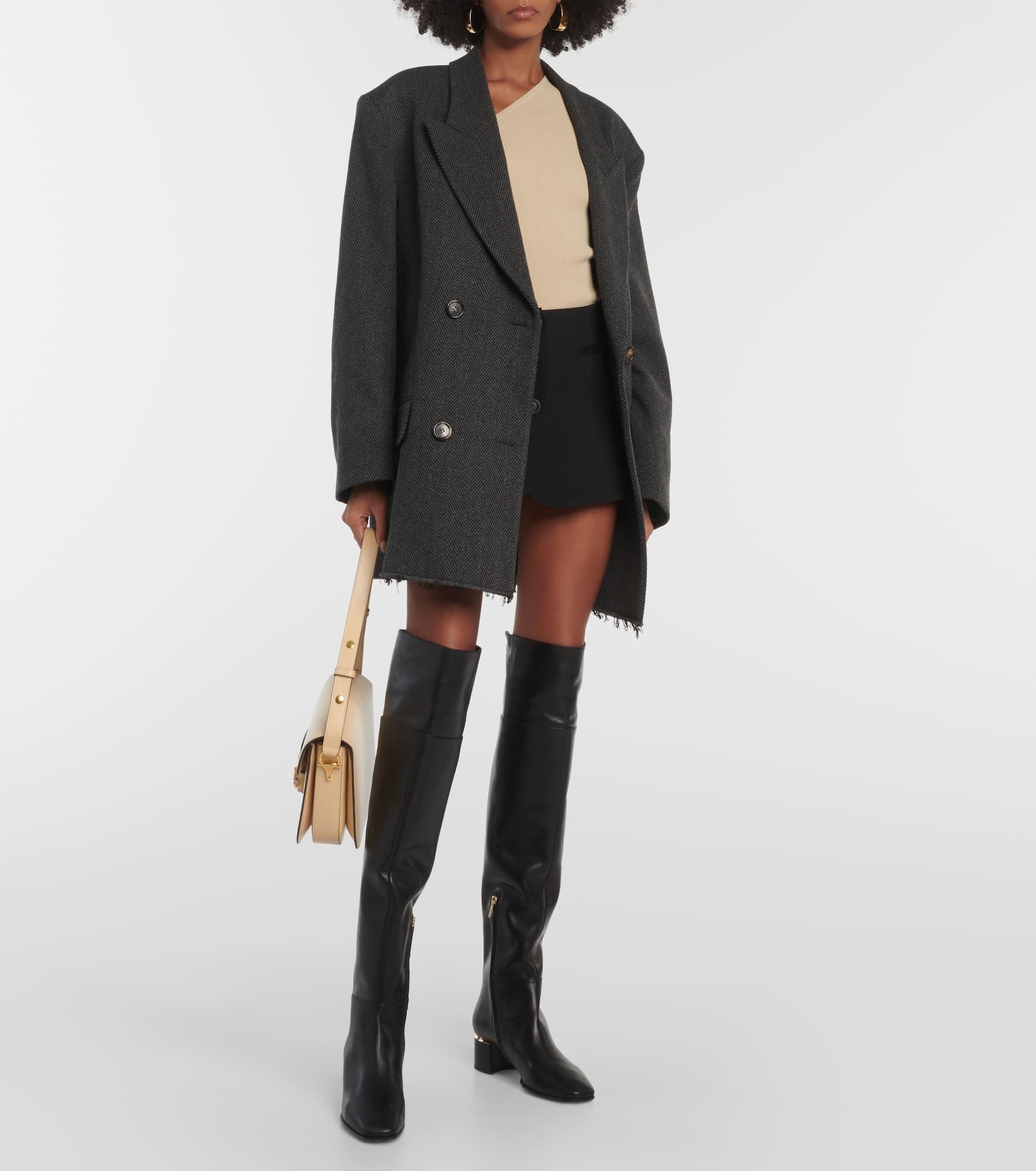 Loren 45 leather over-the-knee boots - 2