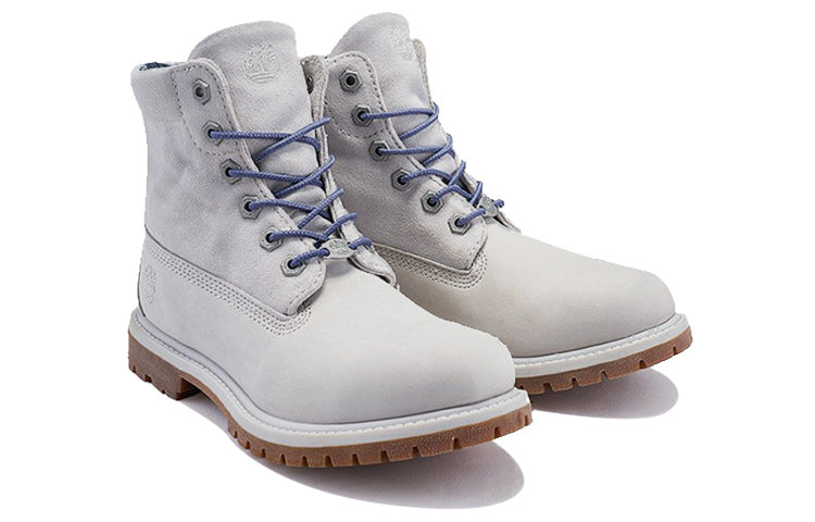 (WMNS) Timberland Roll Top Boots 'Grey Blue' A27NA - 4