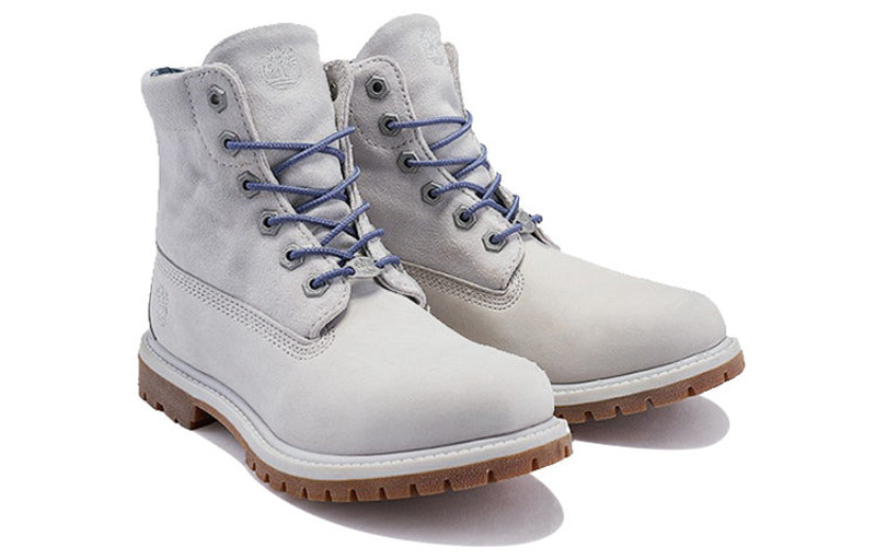(WMNS) Timberland Roll Top Boots 'Grey Blue' A27NA 4