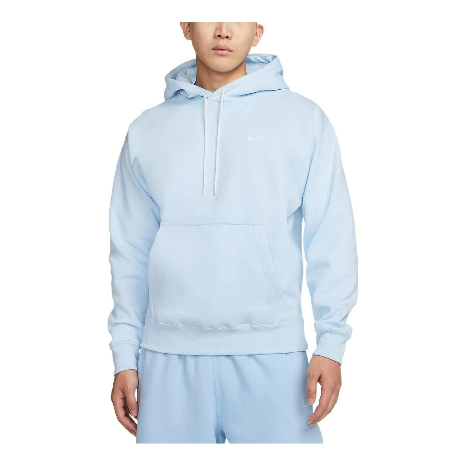 Men's Nike Solid Color Logo Printing Drawstring Blue DA0316-441 - 1
