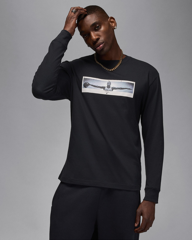 Jordan Men's Long-Sleeve Crew-Neck T-Shirt - 1