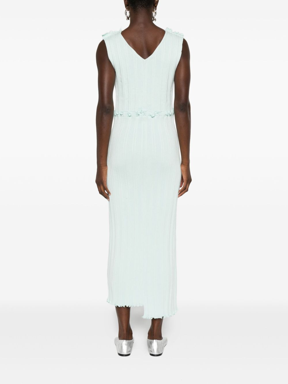 asymmetric midi dress - 4