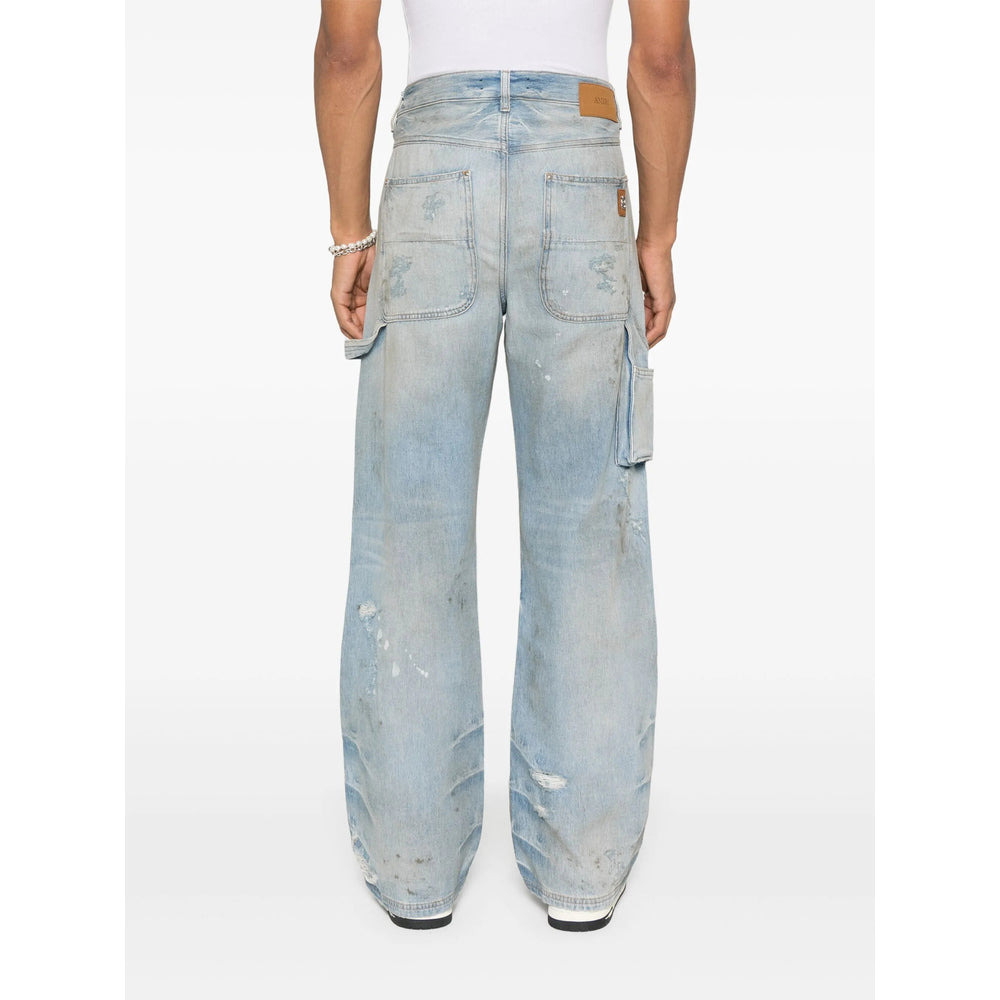 Amiri Blue Denim - Regular & Straight-Leg Jeans Men - 2