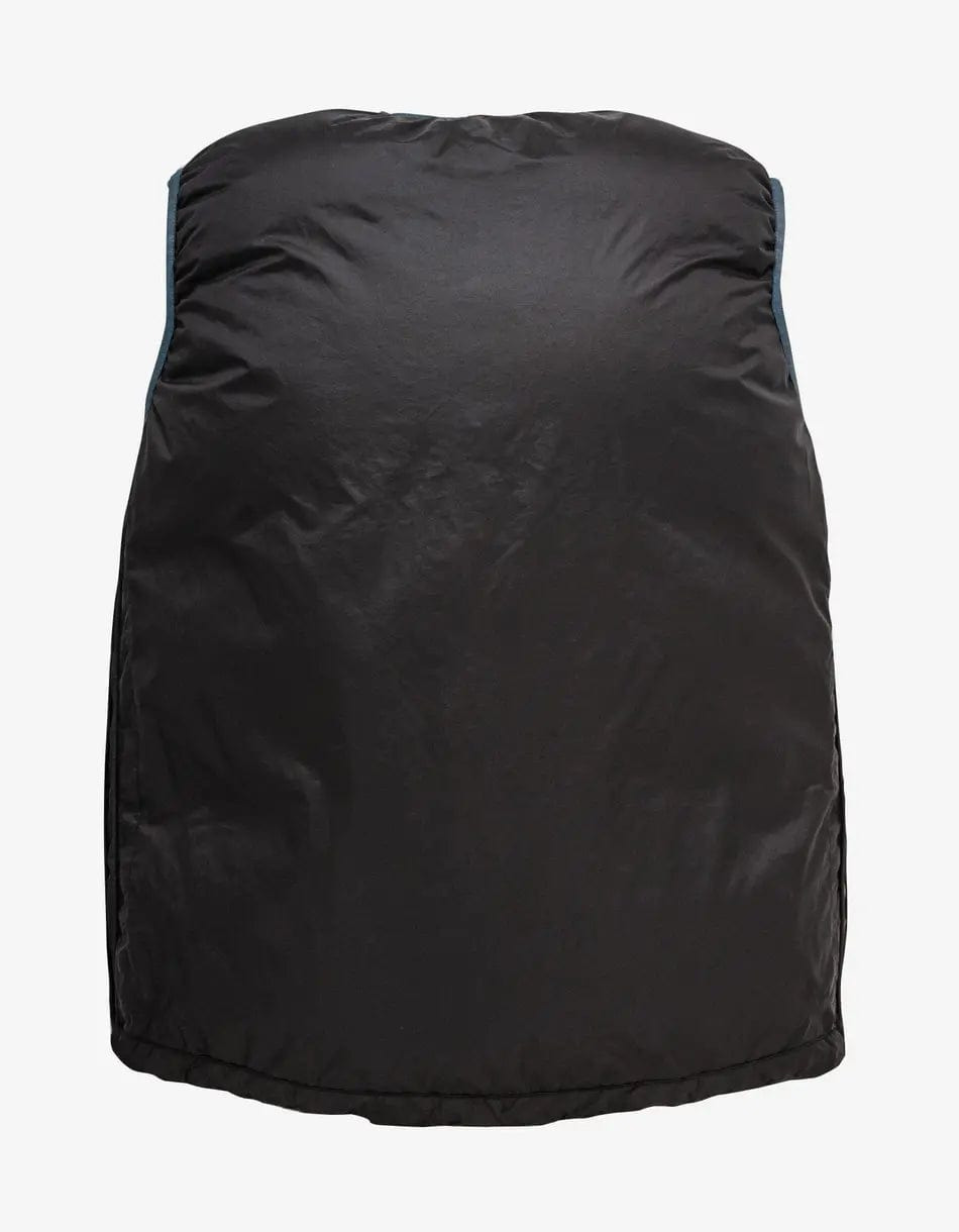 Stone Island Grey Reversible Nylon Metal Down Gilet - 4