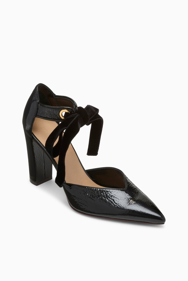 ULLA JOHNSON Corinna Eyelet Detail High Heel outlook