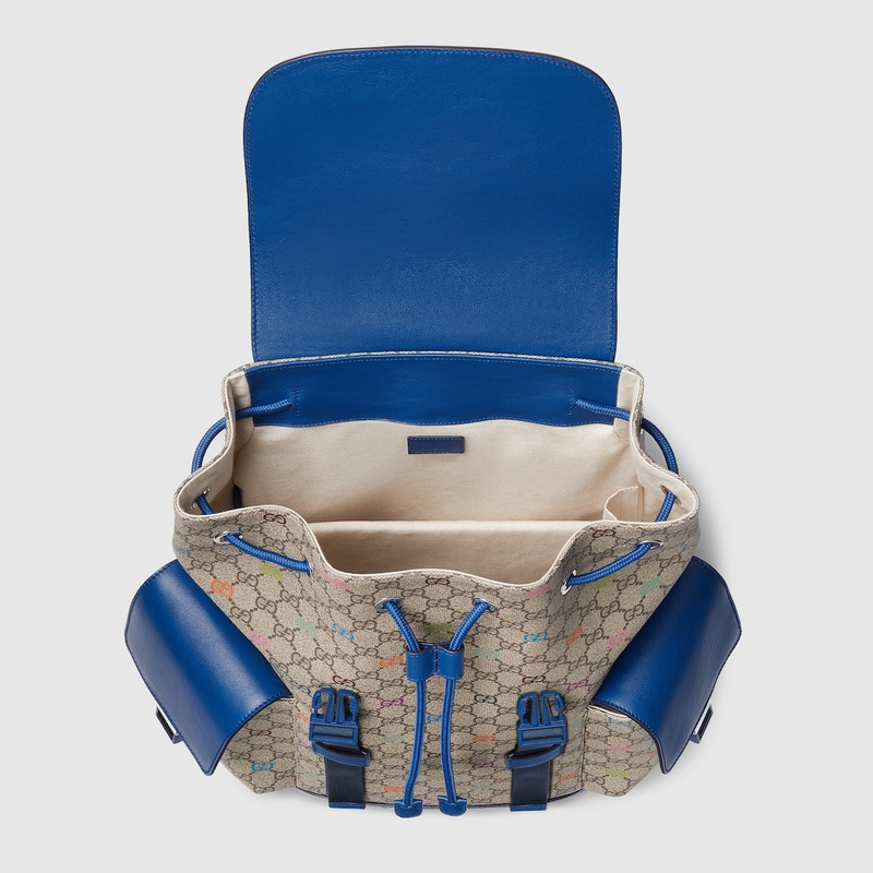 GG multicolor large backpack 6