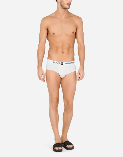 Dolce & Gabbana Brando briefs in stretch cotton outlook