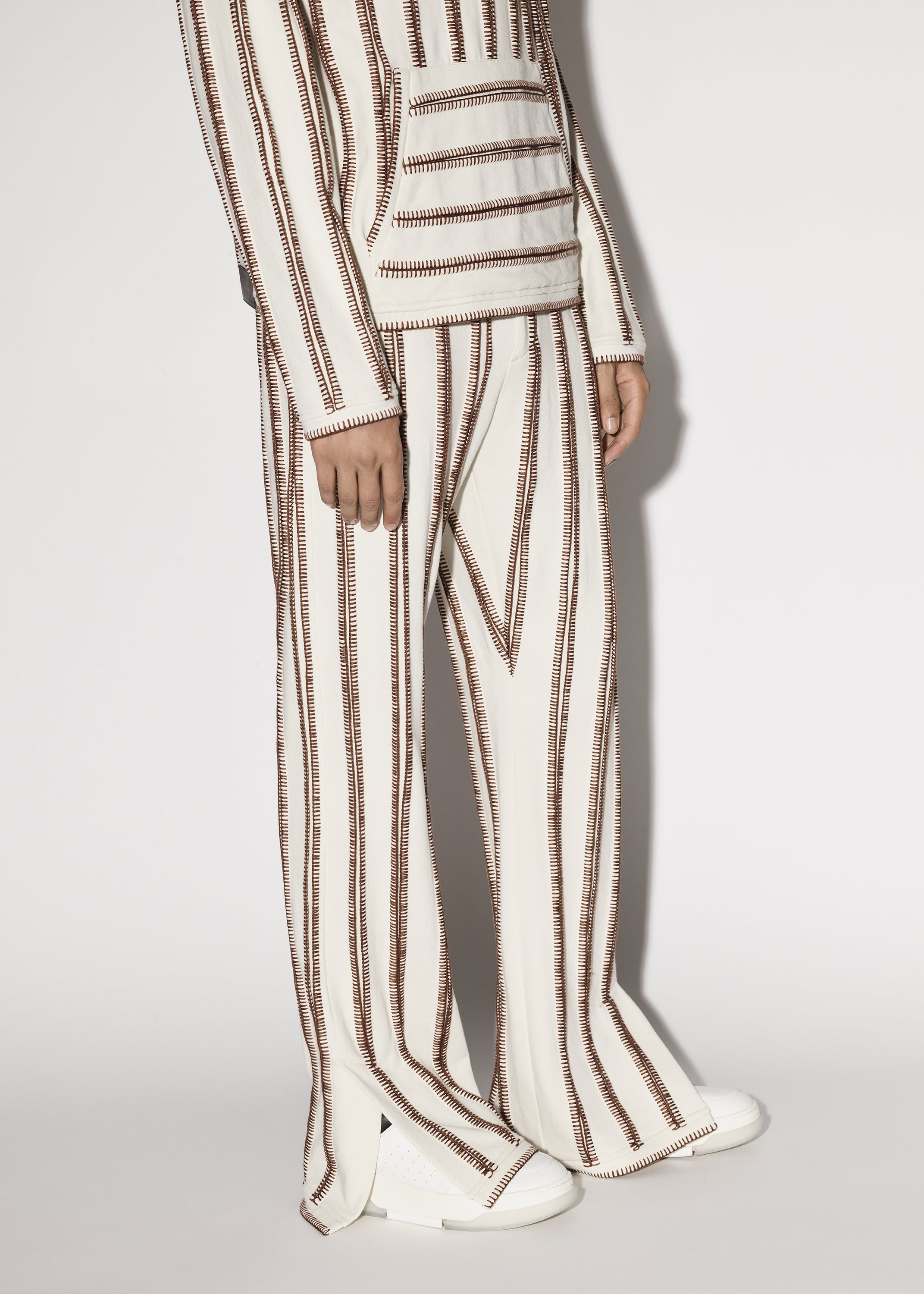 STITCH TRACK FLARE PANT - 3