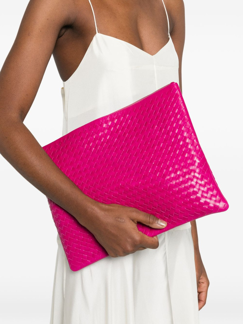 DRAGON DIFFUSION woven clutch bag outlook