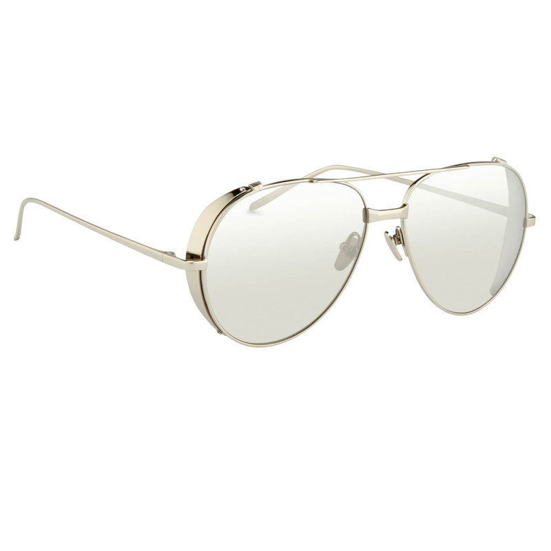 LINDA FARROW LINDA FARROW 426 C2 AVIATOR SUNGLASSES outlook