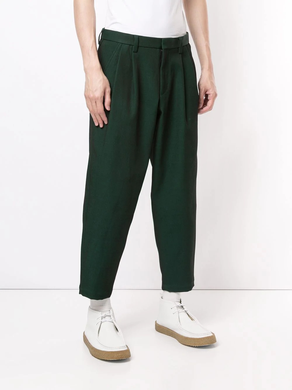 cropped tailored trousers - 3