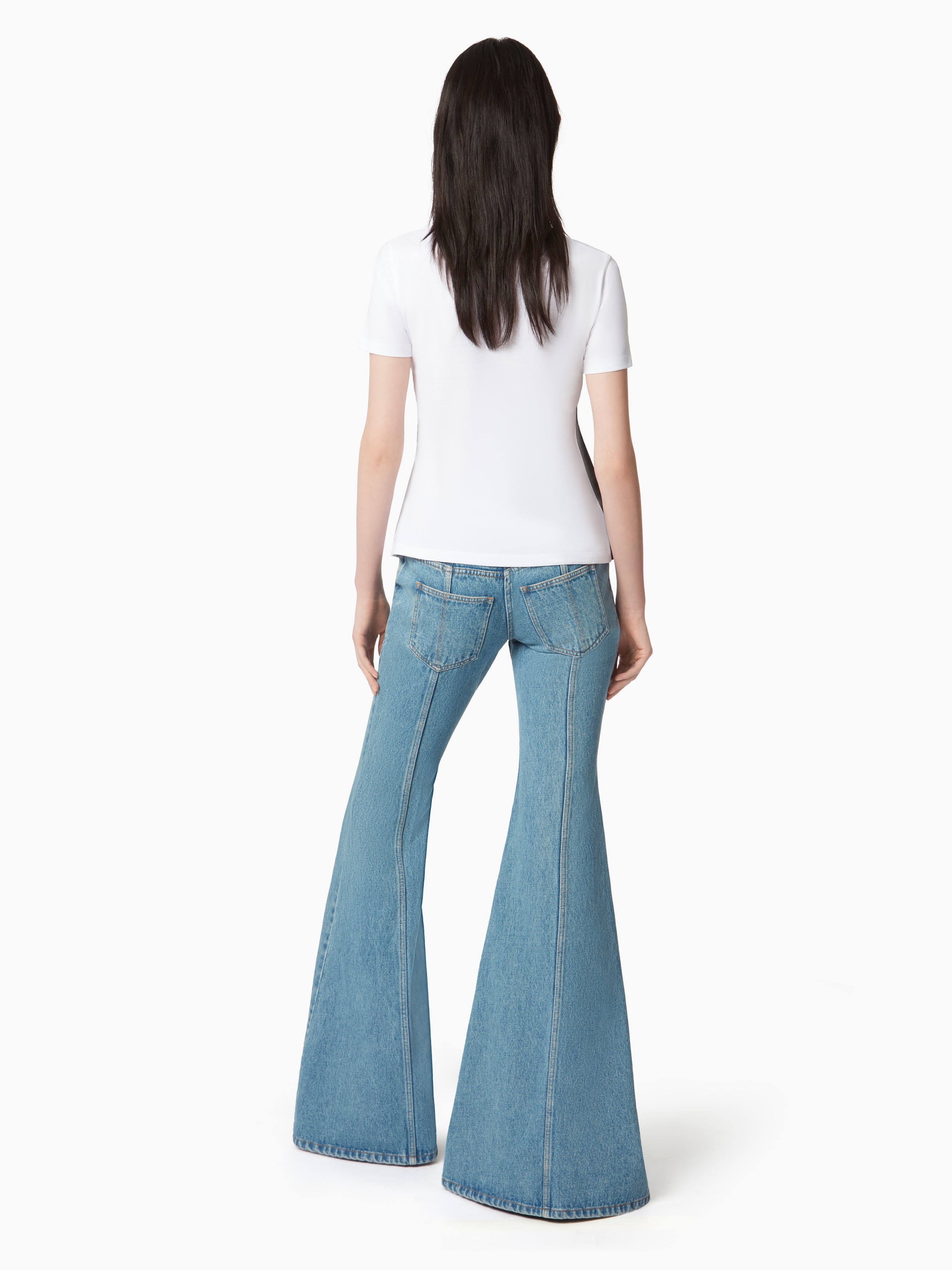 Wrap-Around Bow Tee - 4