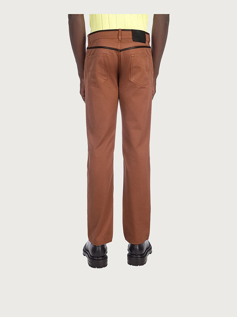 DENIM 5 POCKET TROUSERS 4