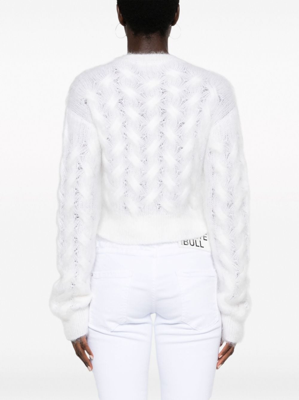 brushed mohair-blend jumper - 4