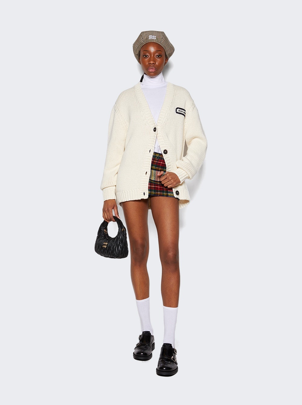 Mini Skirt Avorio - 2
