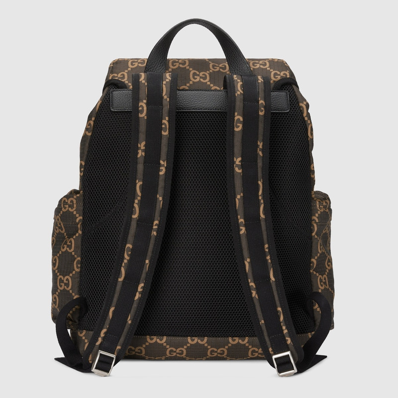 Large GG ripstop backpack 3