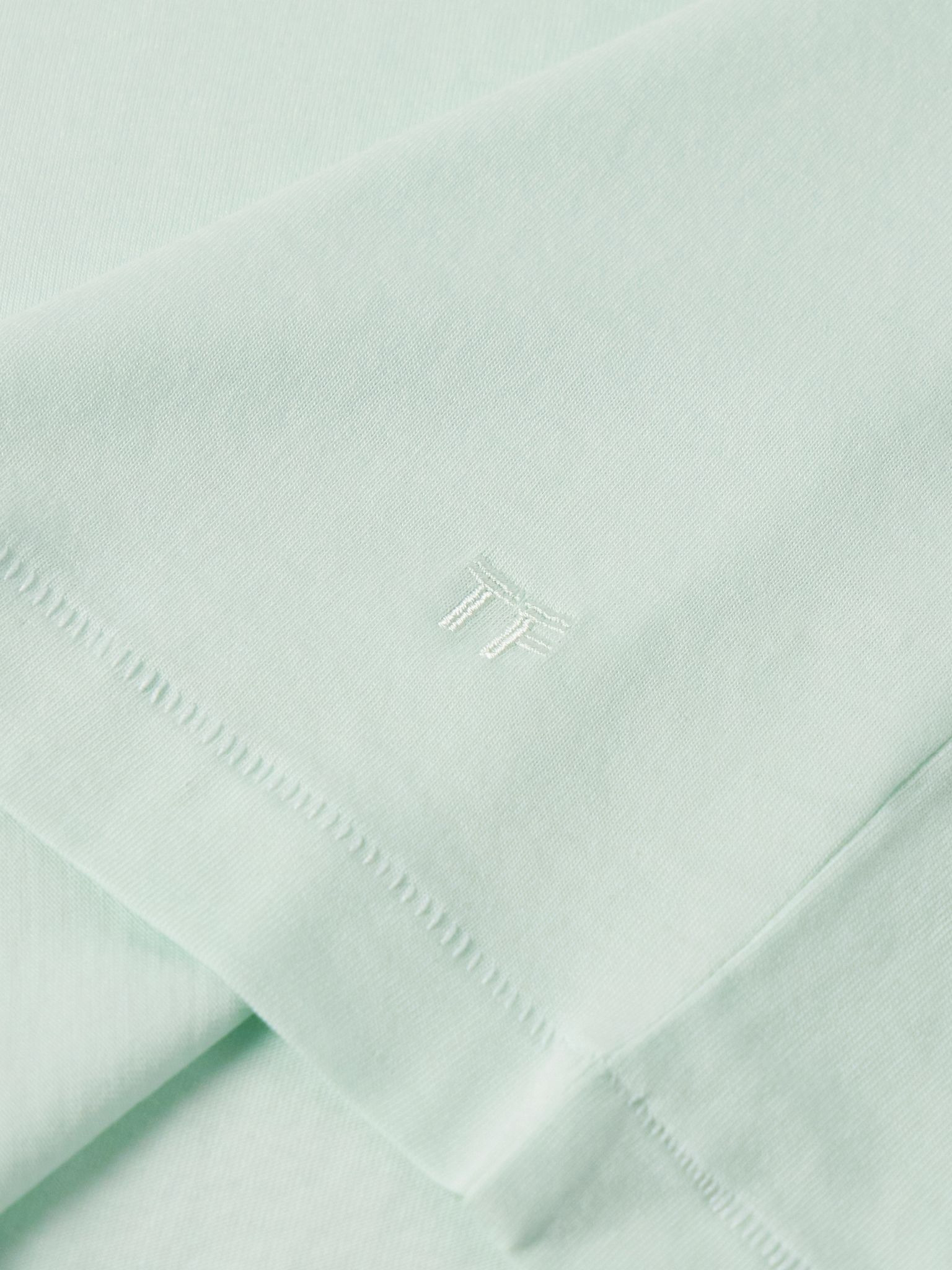 Slim-Fit Lyocell and Cotton-Blend Jersey T-Shirt Mint - 5