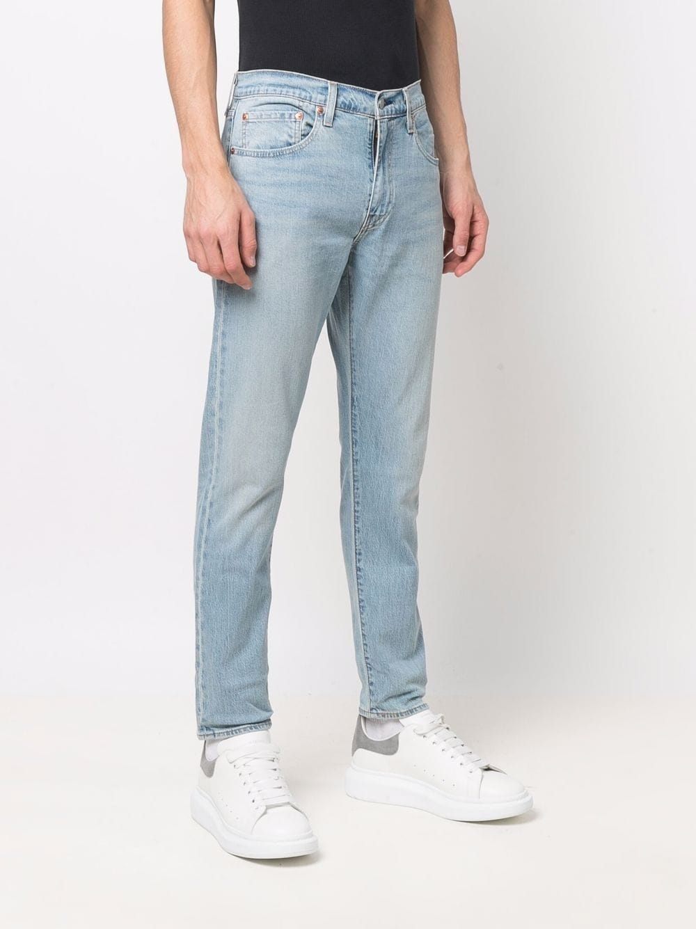 mid-rise slim-fit jeans - 3