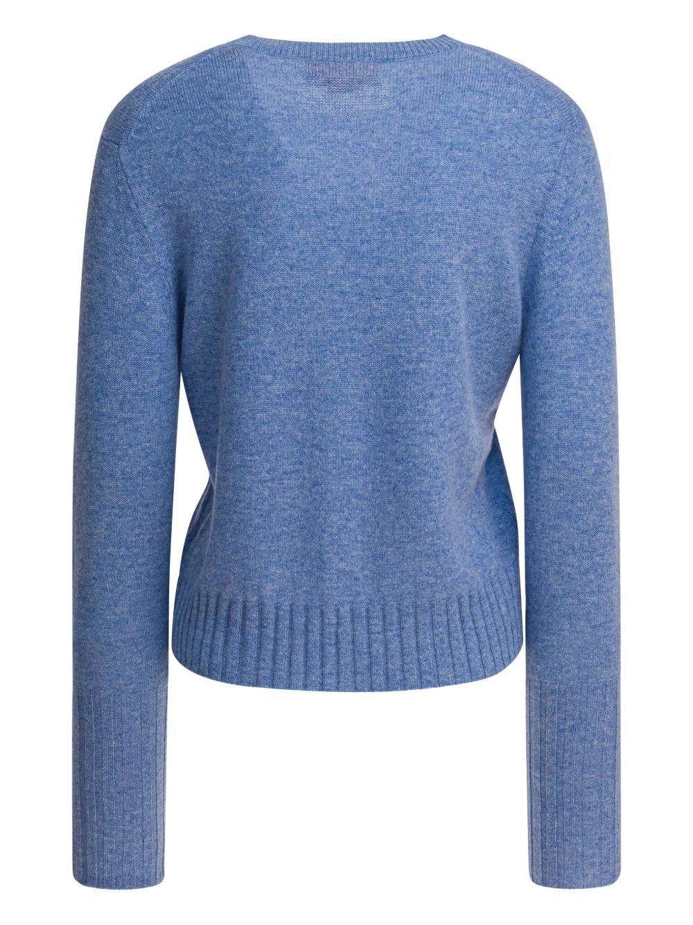ribbed-hem sweater - 2