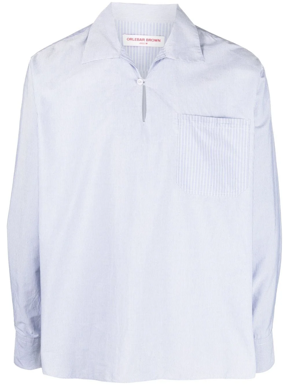 Thwaites striped long-sleeved shirt - 1