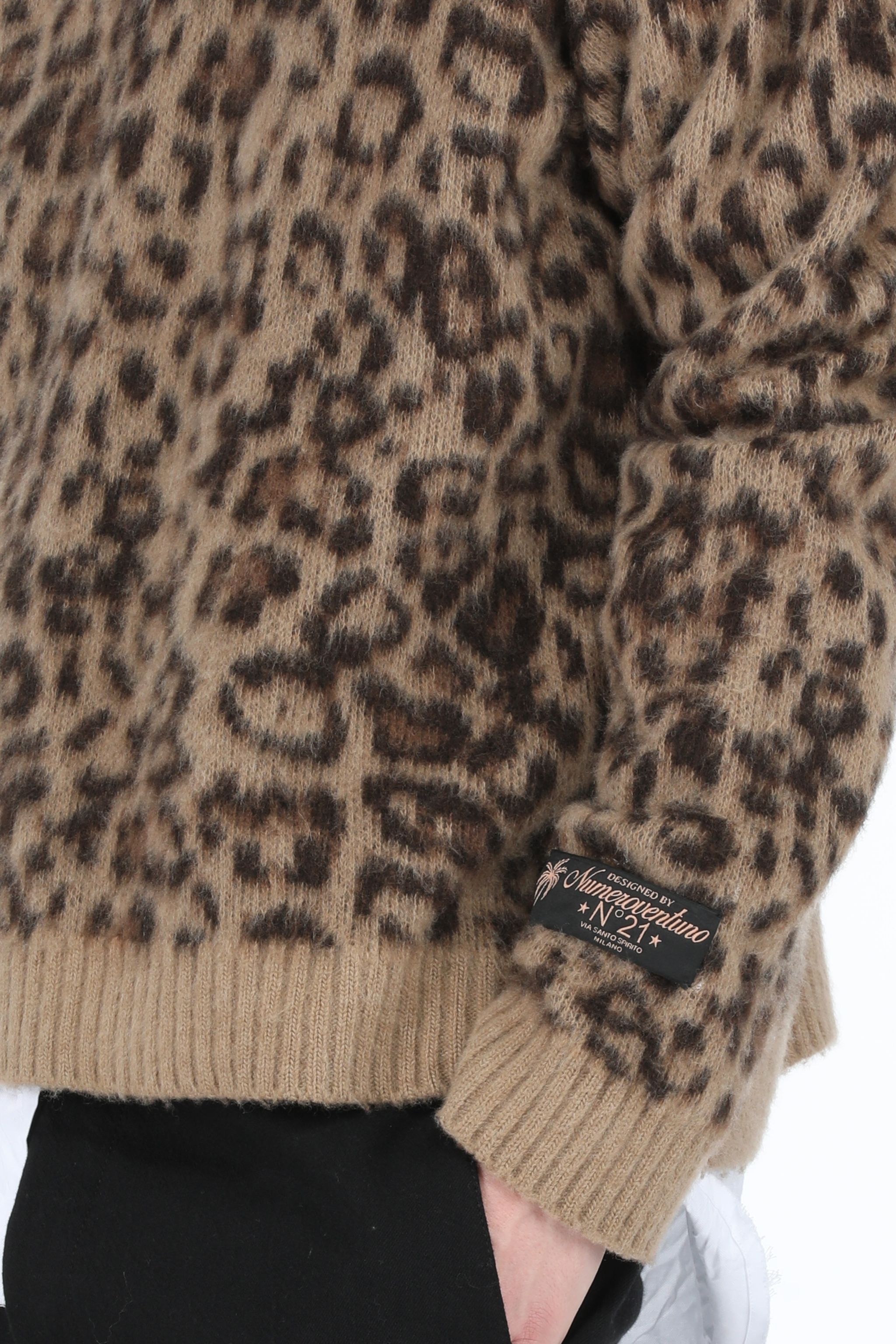 LEOPARD-INTARSIA SWEATER - 5