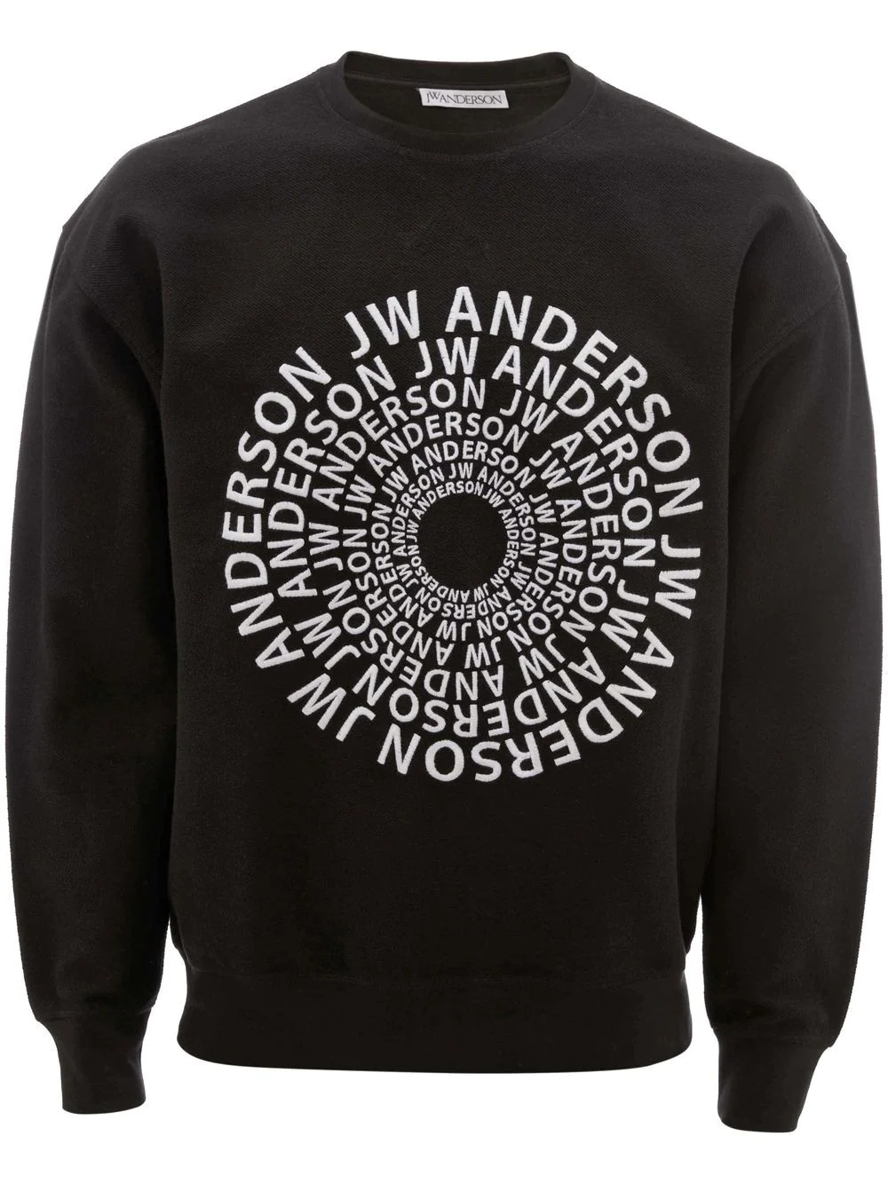 swirl-logo sweatshirt - 1