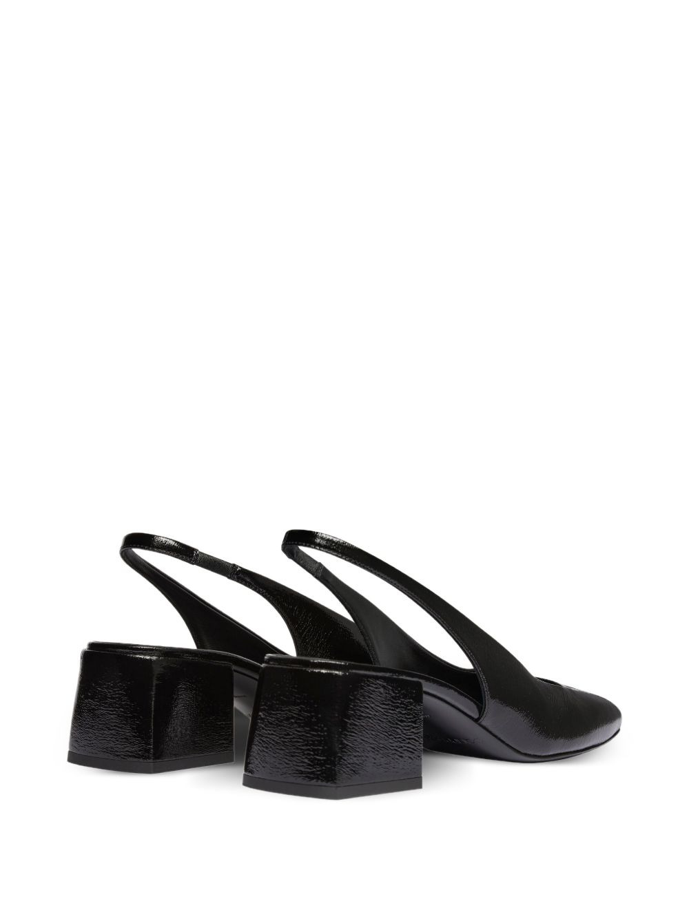 55mm block-heel slingback pumps - 3