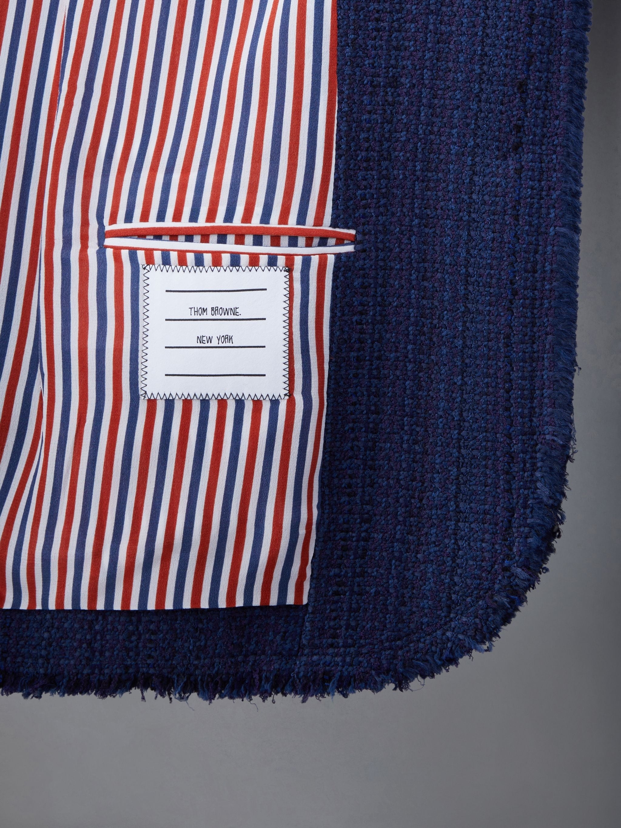 4 Bar-stripe tweed jacket - 5
