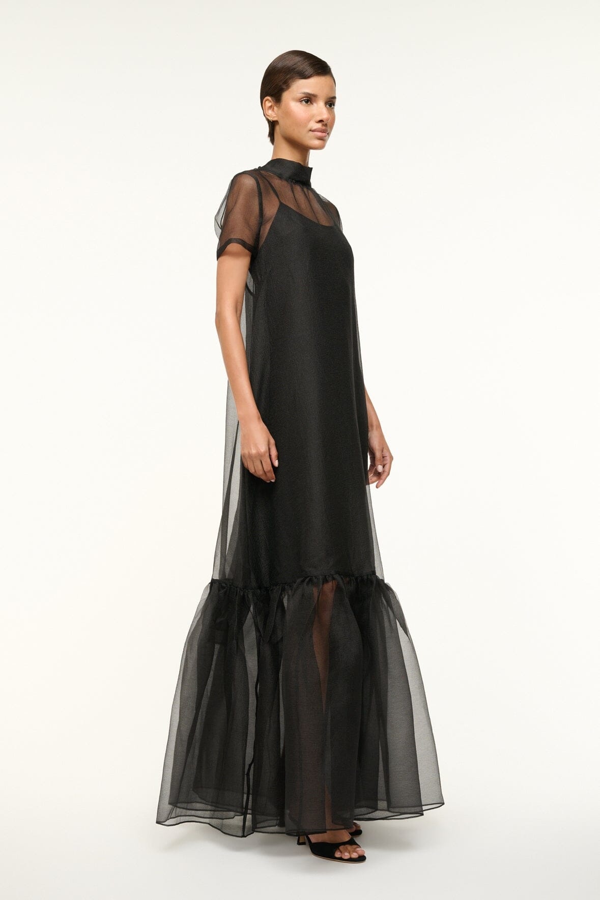 STAUD CALLUNA DRESS BLACK - 3