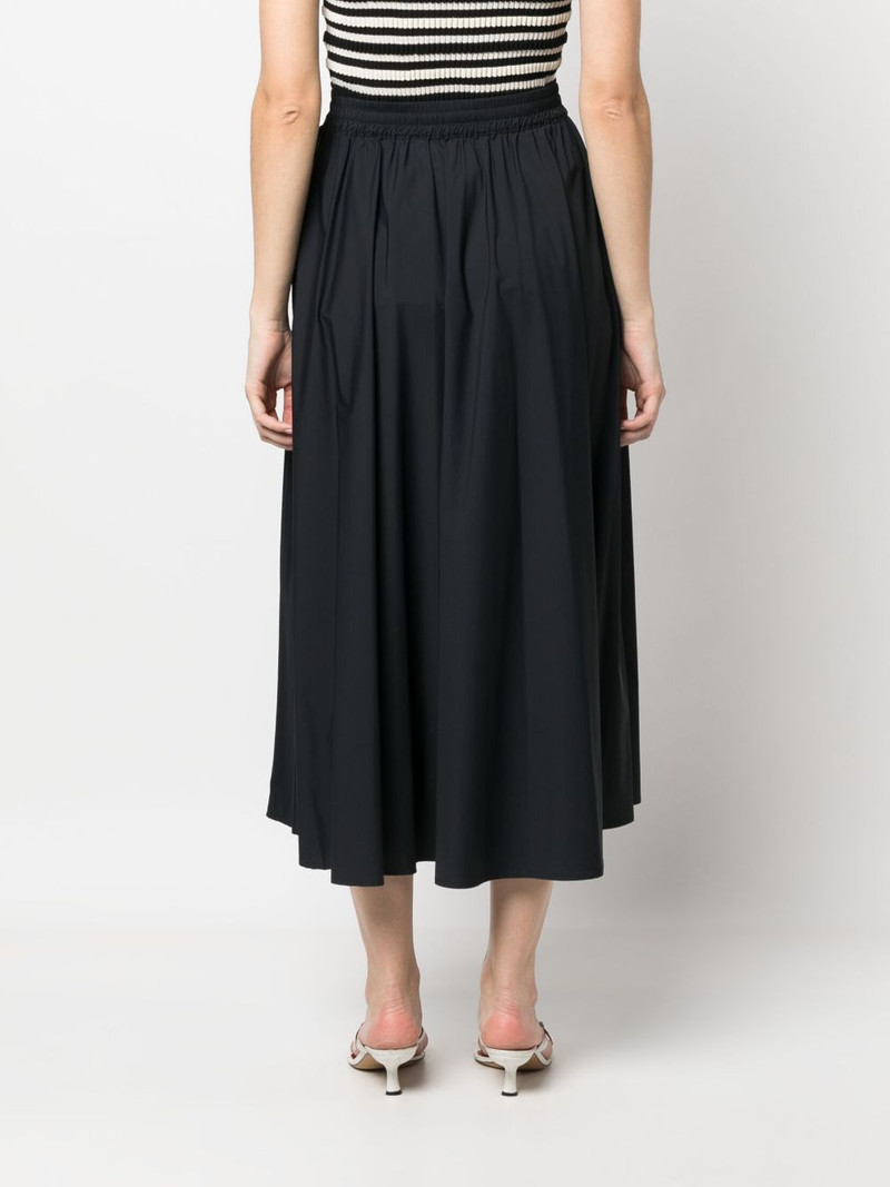 mid-length flared skirt 4