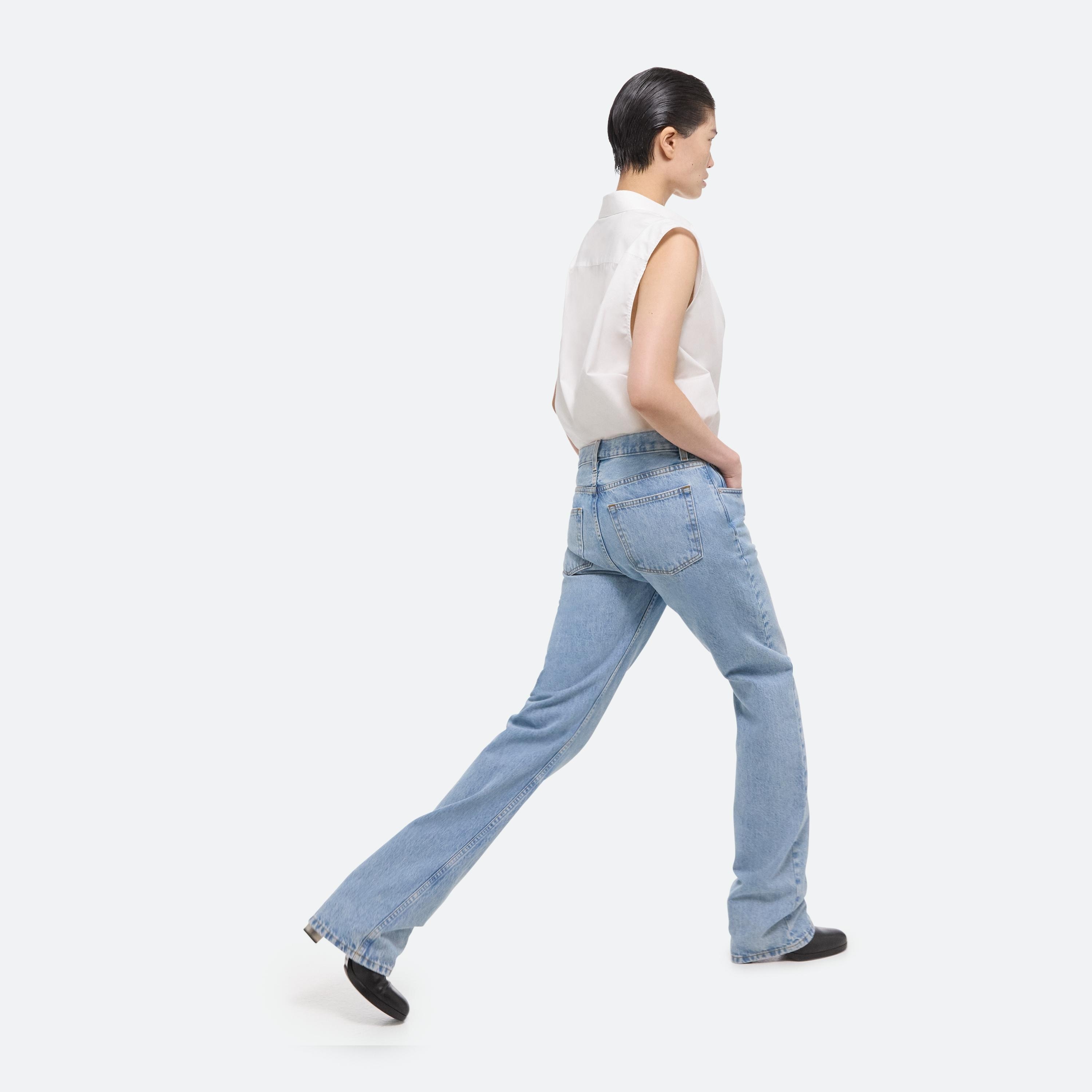 LOW-RISE STRAIGHT JEANS - 7