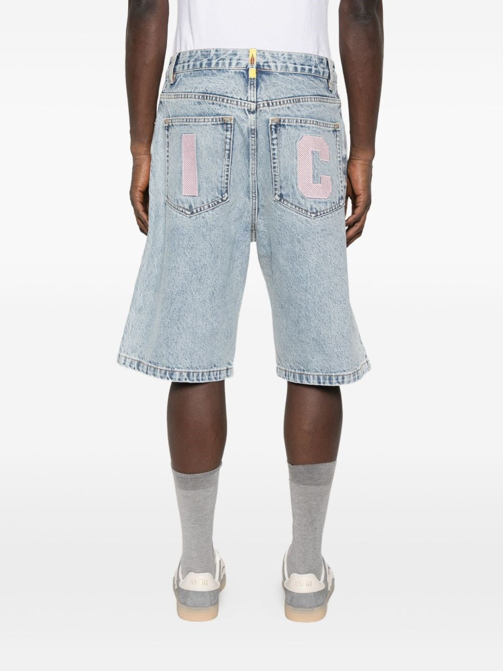 Running Dog denim shorts - 5