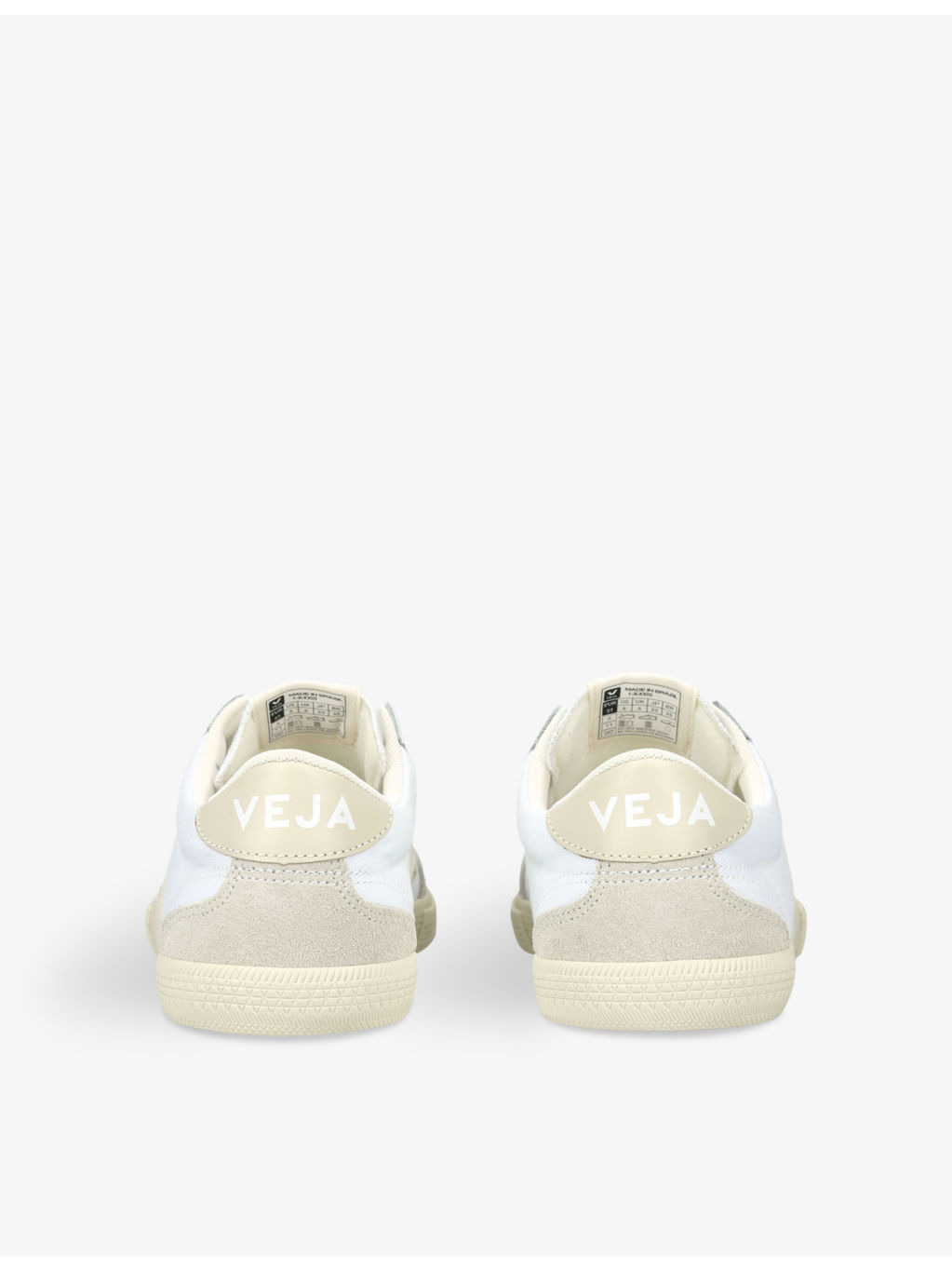 Women's Volley logo-embroidered canvas low-top trainers - 4