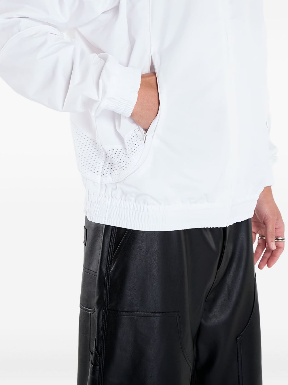 x Skepta hoodie mesh-panel jacket - 5