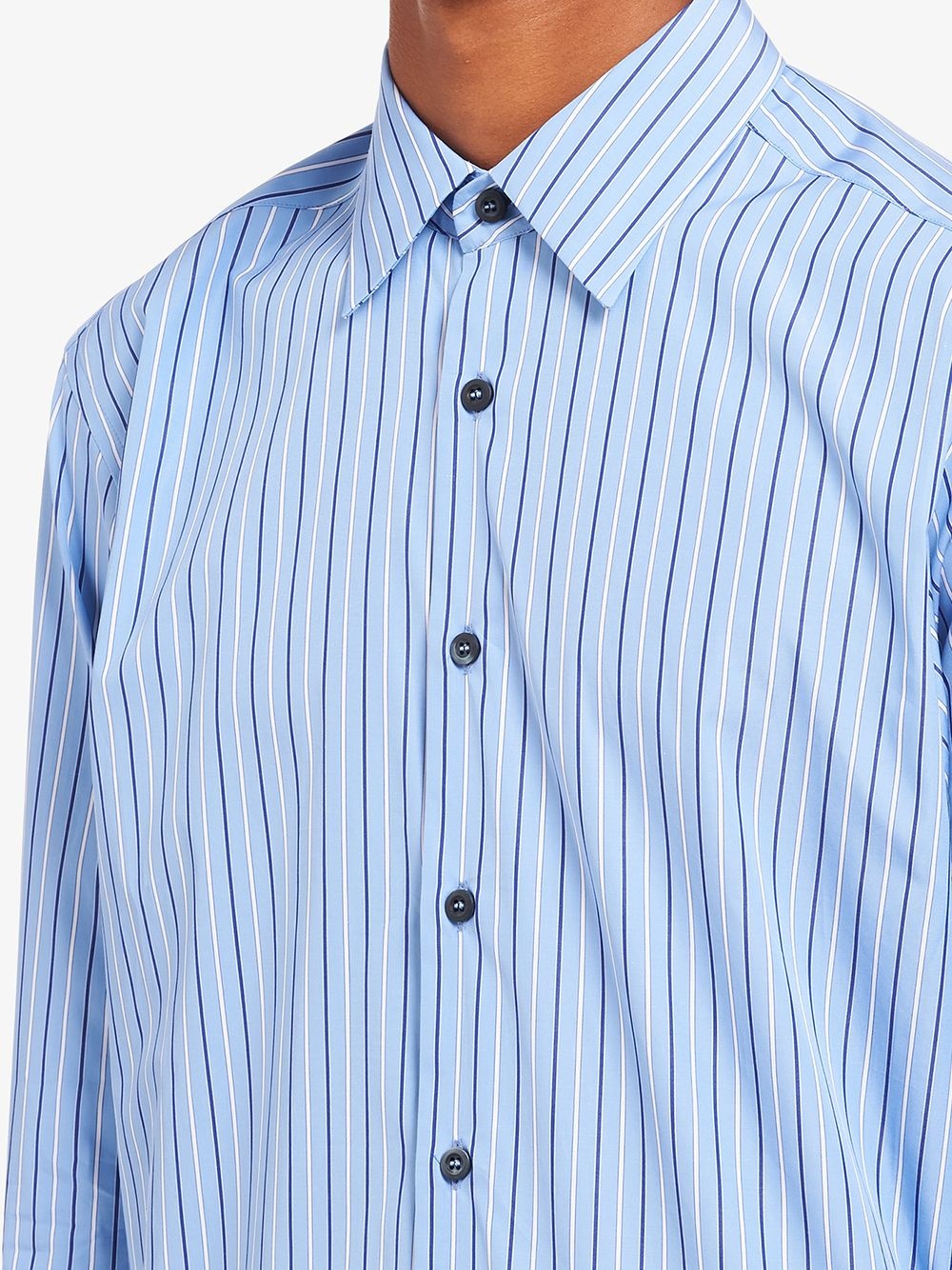 striped cotton shirt - 5