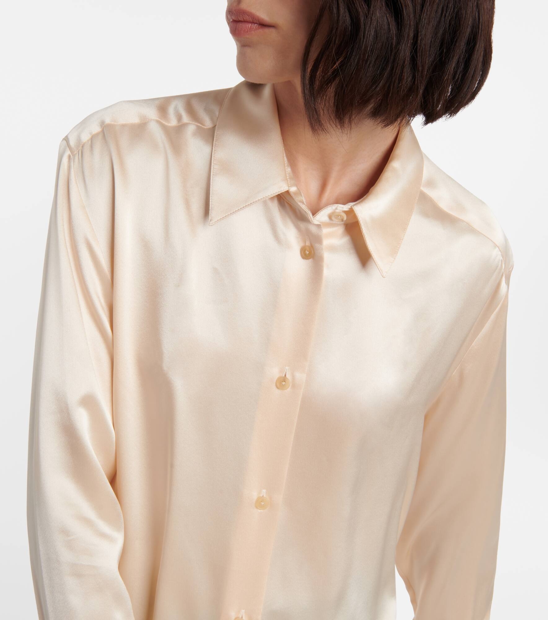 Argo silk charmeuse blouse - 4