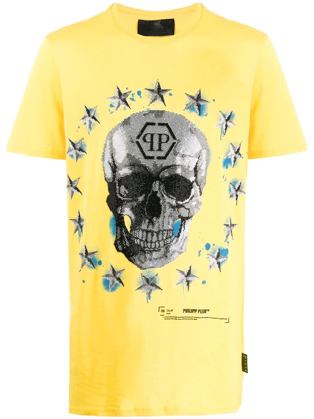 skull print T-shirt - 1