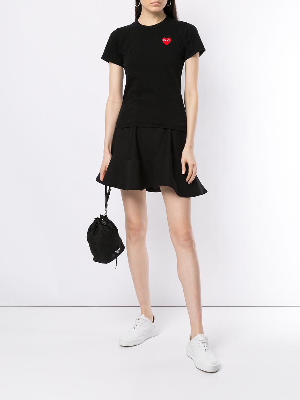 Heart patch T-shirt - 4