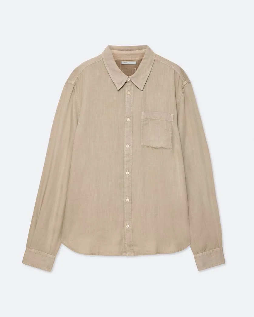 WARD REGULAR-FIT TENCEL SHIRT - 1