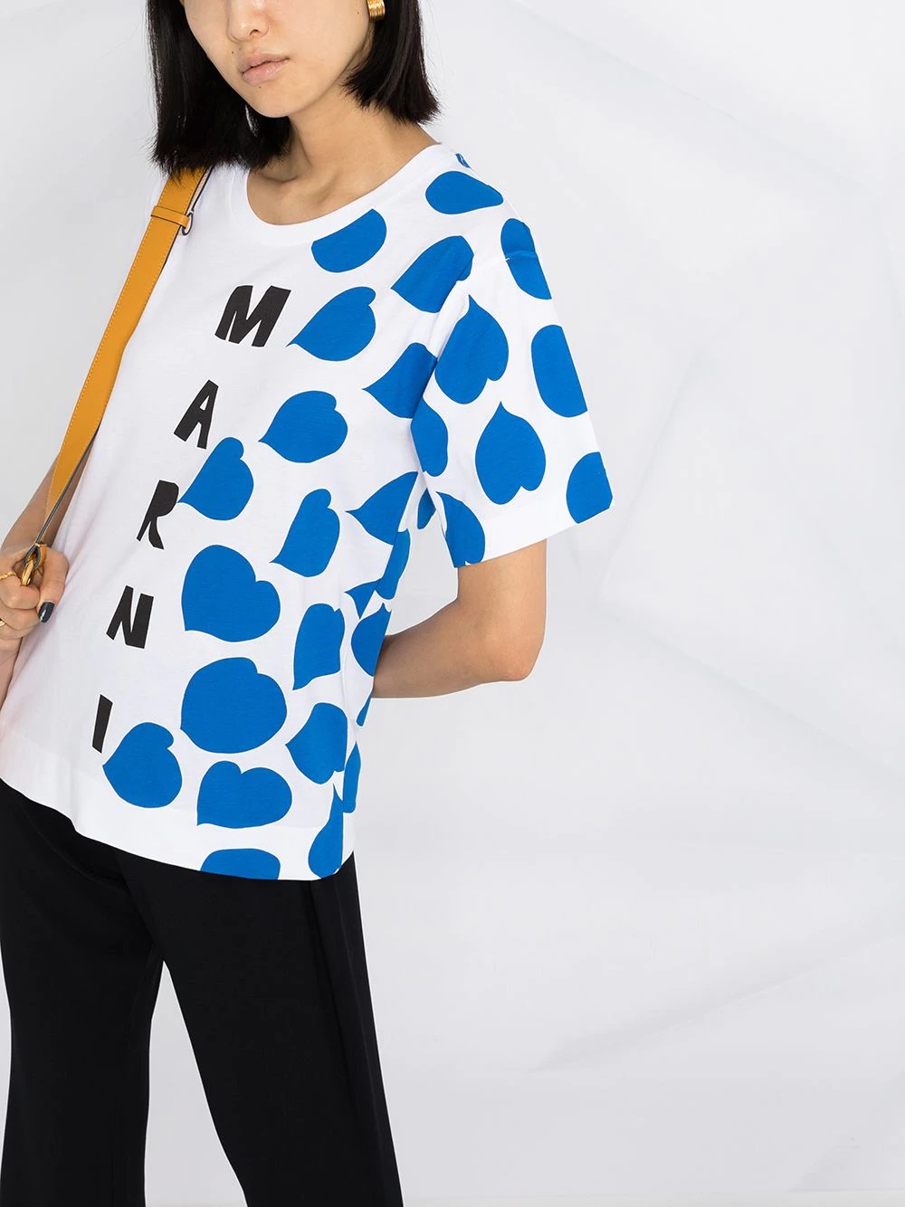 logo graphic print t-shirt - 5