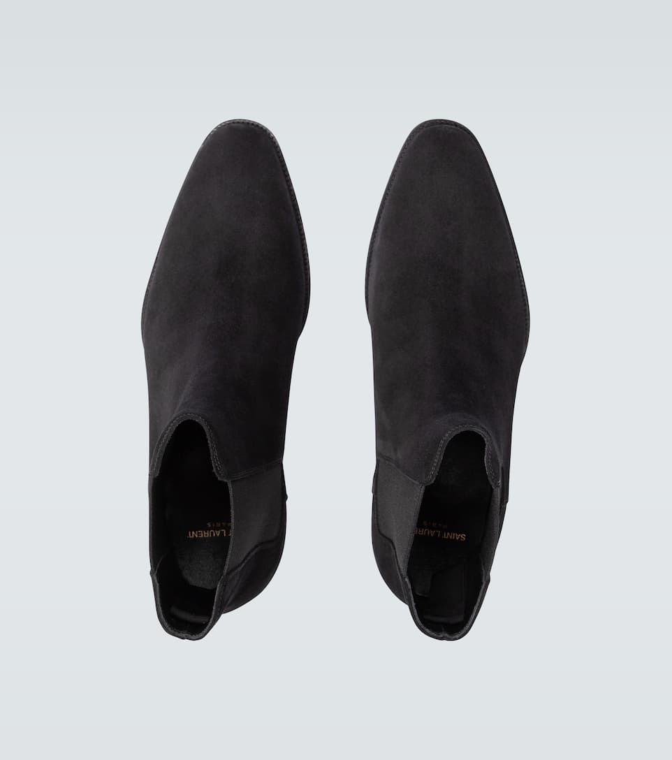 Wyatt suede Chelsea boots - 4