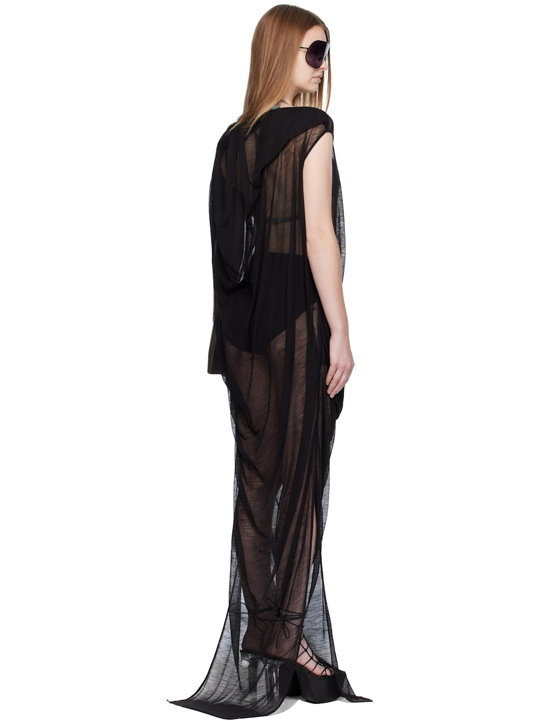 Black Concordians Nouveau Maxi Dress - 3