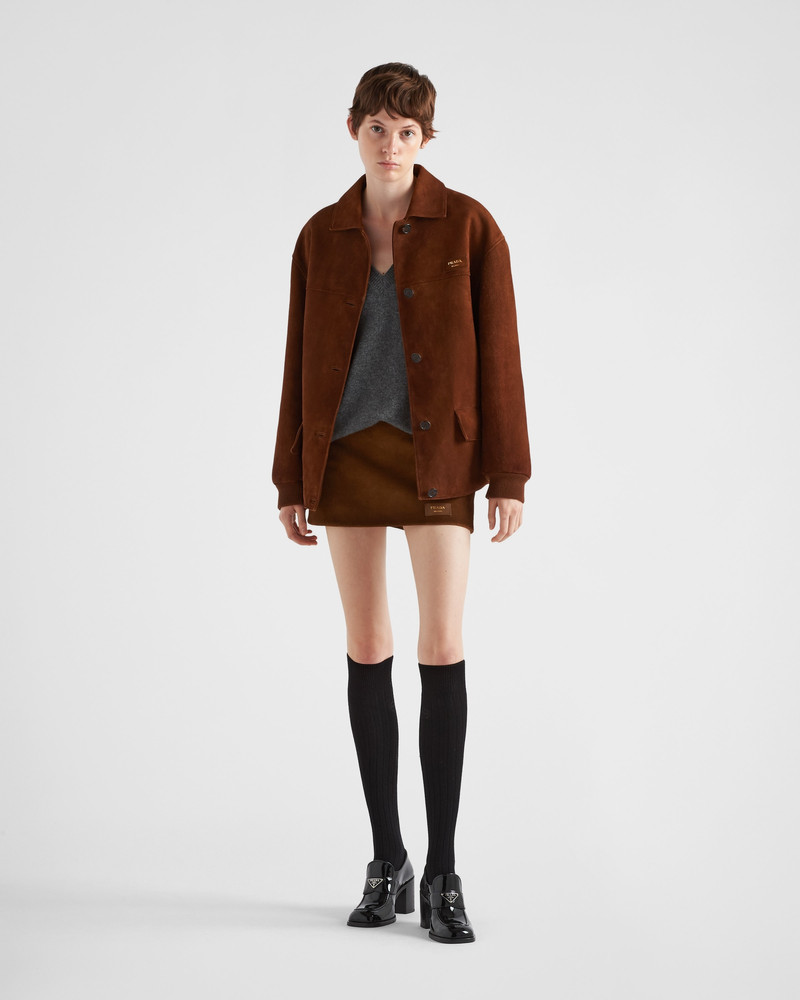 Prada Suede jacket outlook