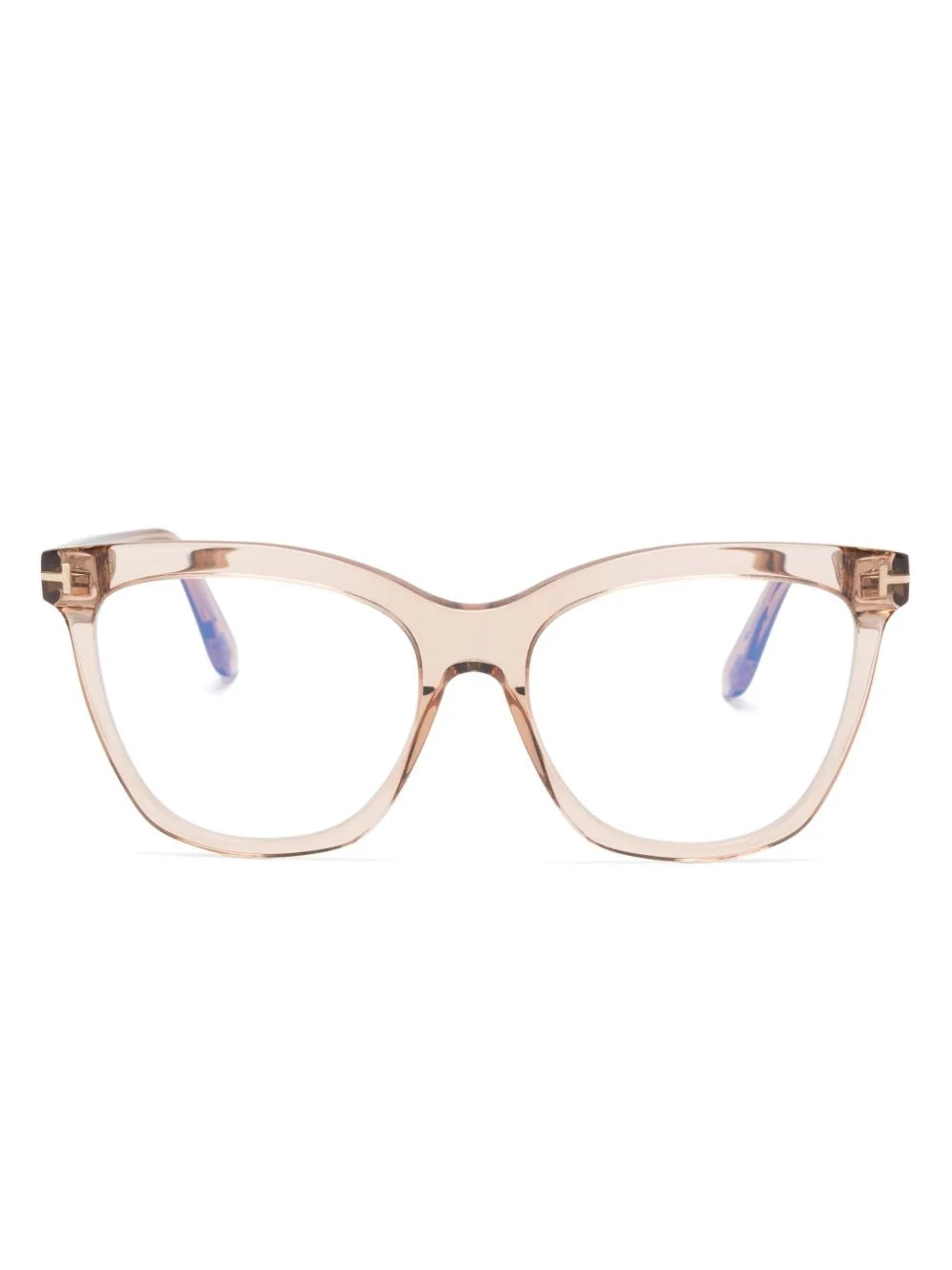 square-frame glasses - 1