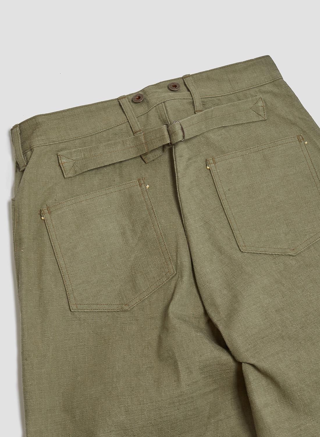 30s US Army Denim in Green - 6