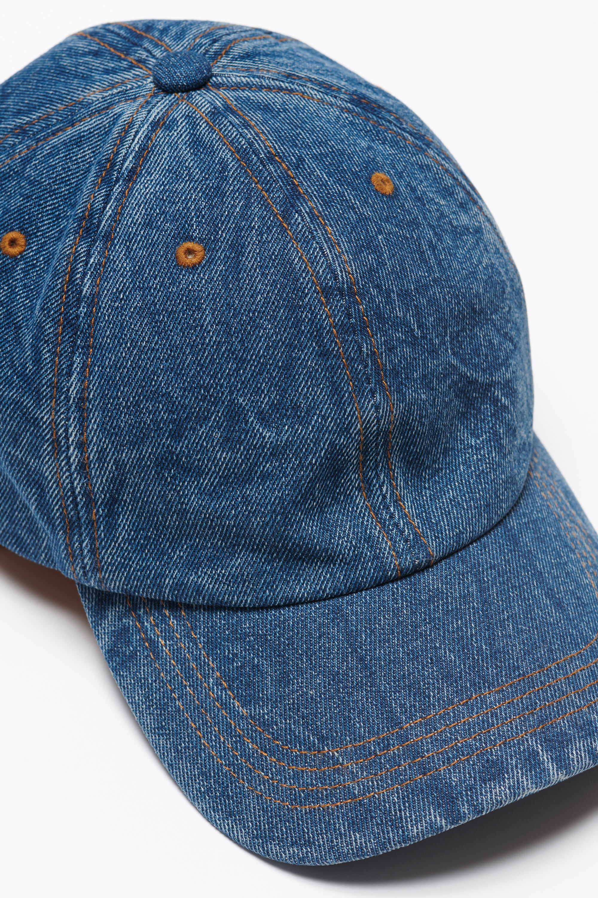 Denim cap - Mid Blue - 4